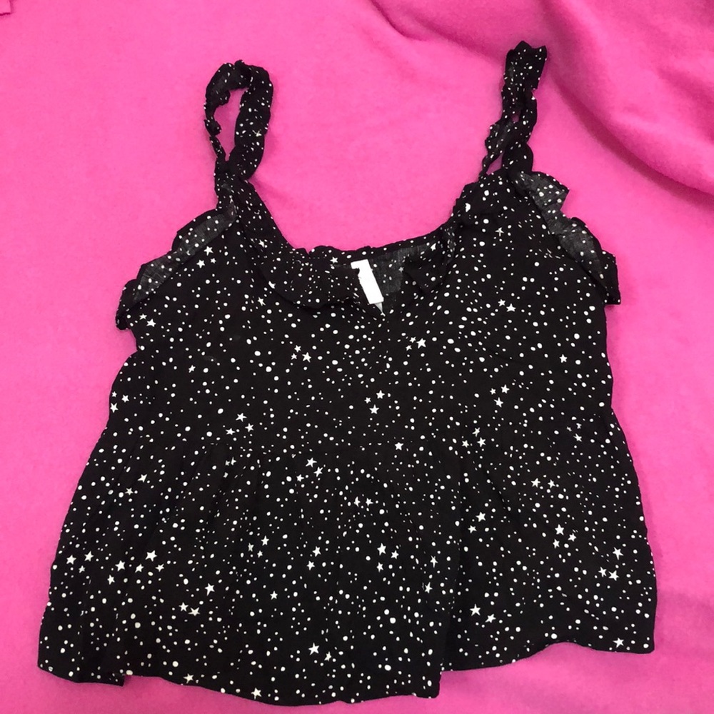Black star blouse